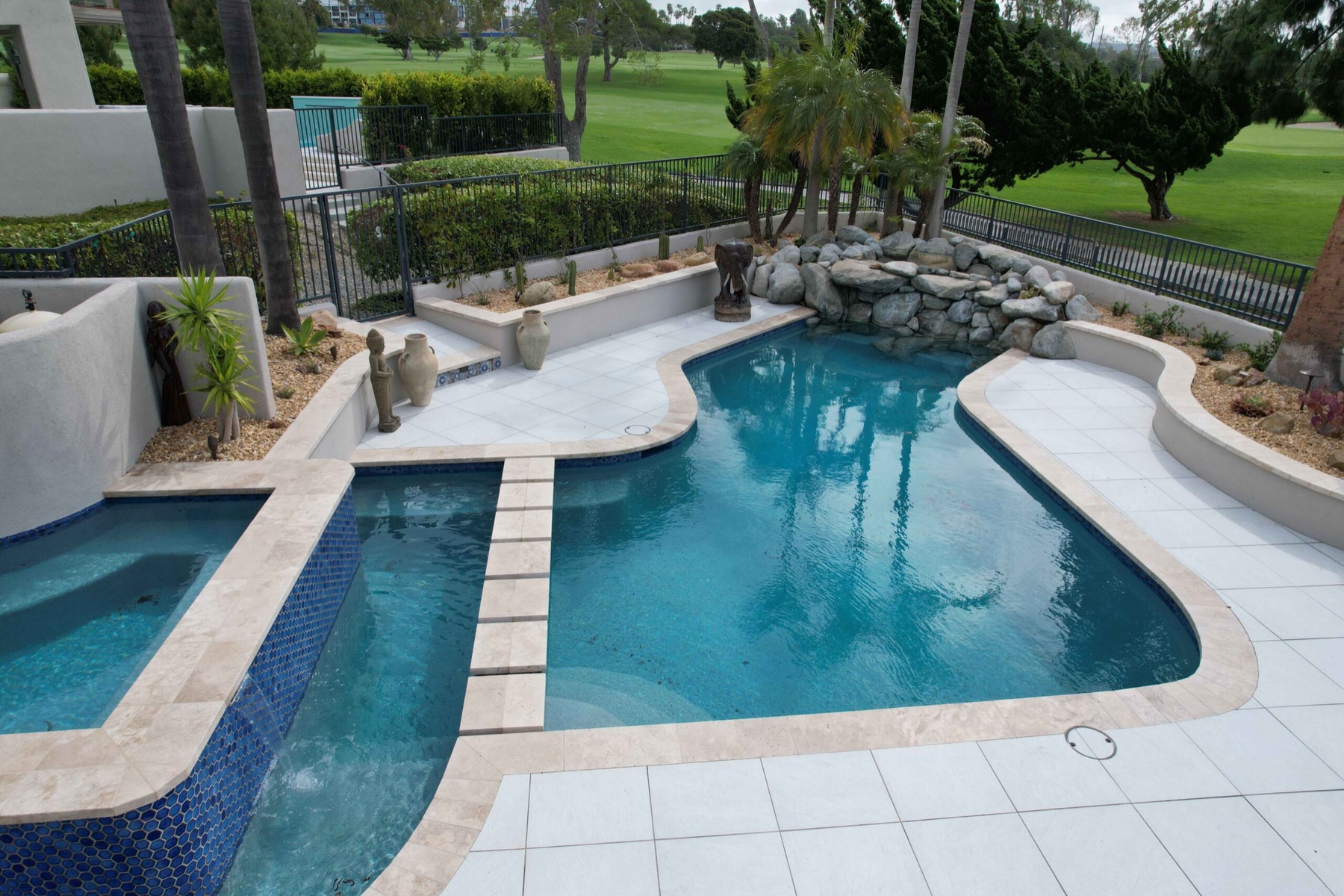 Pool and patio remodel project